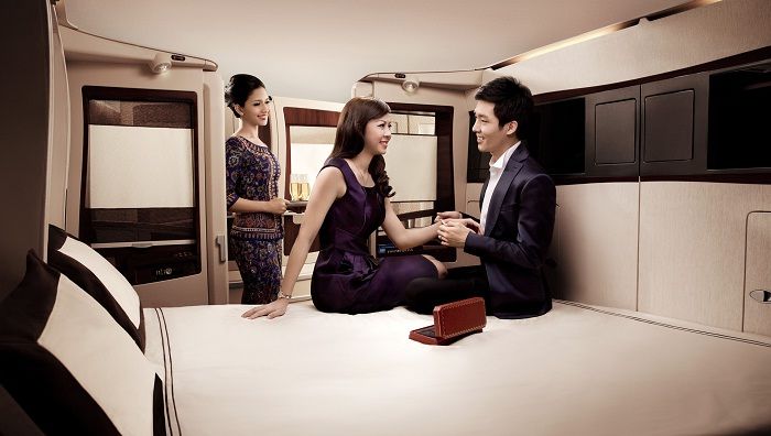 Singapore airlines sex in suite